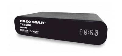 HD Ефирен+ Сателитен приемник PACO STAR- TS8060 COMBO аналог TSC1262